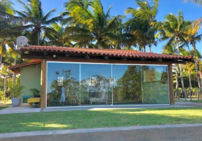 Casa Verde, beira da água com 2 suítes - Mar Doce!